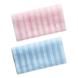 Wooneky Piezas Toalla Exfoliante Japonesa Baño Corporal Tira Larga Limpiar Espalda Cuello Hombros Set Toallas