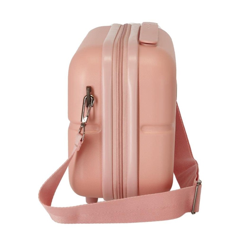 Pepe Jeans Laila Cabin Trolley, Light-pink, Wash bag made of