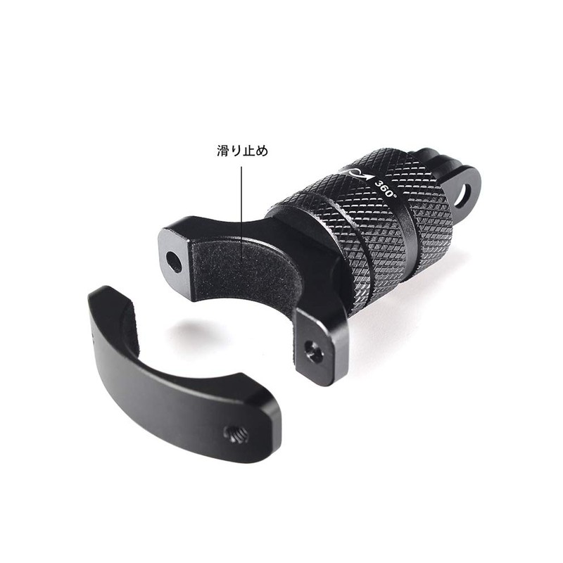 HSU Handlebar Seatpost Camera Holder 360° Rotation Aluminum Bicycle Fixing