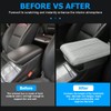 Adunsiaoto Armrest Box Made of Memory Foam for Vehicles, Armrest