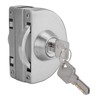 10‑12mm Thickness Glass Door Lock Stainless Steel Push Sliding Gate