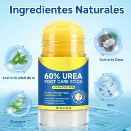 Crema Hidratante para Pies, Exfoliating Moisturizing Foot Ointment con Urea 60 y 2 Ácido Salicílico, Crema Para Pies, Elimina Callos y Suaviza la Piel