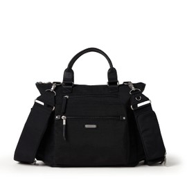 Baggallini - Correa Cruzada para Mujer, Negro -, Talla Unica