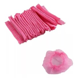 Unic Cofia Gusano Gorro Plisado Desechable Manicure 20 Piezas