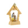 7.5" Nativity Scene with Lights - Hand Painted Nativity Sets