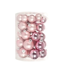 COM-FOUR Christmas Tree Baubles – Christmas Baubles for Christmas Decoration – Tree Decoration for the Christmas Tree 20 pcs