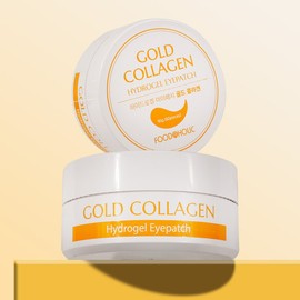 Food Aholic Gold Collagen Hydrogel Eye Patch 90g (60 patches) / Eye Area Glow / 푸드어홀릭 골드 콜라겐 하이드로겔 아이패치 90g(60매) /눈가 광채