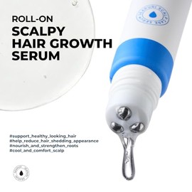 Seapuri Scalpy Hair Growth Serum for Men & Women for Hair Loss & Thinning | Scalp Treatment with Salicylic Acid, Menthol, Dexpanthenol | Non-Greasy, L