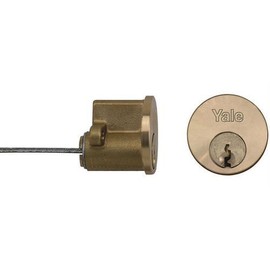 Yale Locks B1109 Replacement Rim Cylinder Polished Brass Boxed YALB1109PB