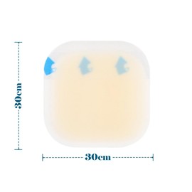 Blister Plasters for Feet 20Pcs Blister Plasters Hydrocolloid Plaster for Toe Feet Heel Finger Blister Prevention Heal Fast Blister Cushion Pads Gel (Square-20Pack)