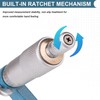 Beaiguna 4PCS Micrometer Set, 0-1"/1-2"/2-3"/3-4" Machinist Outside Micrometer Measuring Tool,
