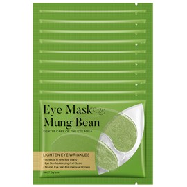 Pack of 10 eye pads against dark circles, eye pads reduce dark circles, moisturising eye mask, against dry and brittle skin, for an optimally moistened eye area facial mask4 (2)