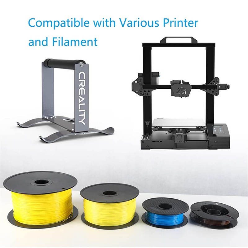 Multi-Kilogram Spool Holder Filament Bracket Spool Metal Holder for PLA/ABS/TPU/Other