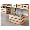 IKEA Knagglig Box, Pine (18" x 12 1/4" x 9