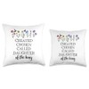Created Chosen Called Daughter of King Bible Verse Christian Throw