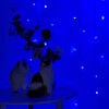 3x3m LED Waterfall Curtain Lamp String Light for Indoor Outdoor