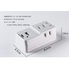 TOP-FLEX USB Outlet Power Strip with 3 AC Outlets and