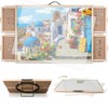 BuilderButler 2000 Pieces 2-in-1 Tilting & Rotating Puzzle Board, 40.16"x28.5"Portable