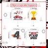 kreat4joy Need Four Speed Birthday Decorations Boy, 24pcs Race Car