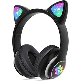 LOLO Audifonos Inalambricos Bluetooth 5.0, Diadema Audífonos con Microfono, Auriculares Estéreo Cancelación de Ruido Hi-Fi, Compatibles con Todos los 