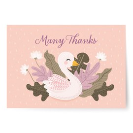 Designer Greetings Baby Girl Gift Thank You Cards, for Baby Shower, Birthday, Any Occasion (8 Thank-You Notes and Envelopes for Baby Girl Gift)