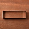 LILIAO Rectangle Cookie Cutter, Stainless Steel (5 x 1.5 inches)