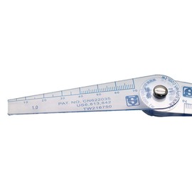 BESNIN Feeler Gauge Plastic 13 in 1 Gap Measuring Tool 0.05-1mm Marked Metric and Imperial for Measuring Gap Width Thickness
