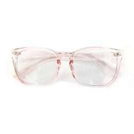 JUSLINK Blue Light Blocking Glasses for Women and Men (Pink)