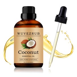 Wuvezrub Wuvezrub Coconut Essential Oil 60ML - 100% Pure and Natural Oils for Aromatherapy Diffuser - 2 Fl Oz/Coconut