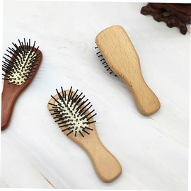 WOONEKY Portable Detangler Hair Brush Compact Brush for Travel Effortlessly Hair for Adults Elegant Design