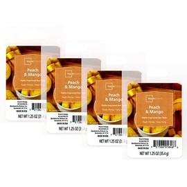 Mainstays Scented Wax Cubes 1.25oz 4-Pack (Peach Mango)