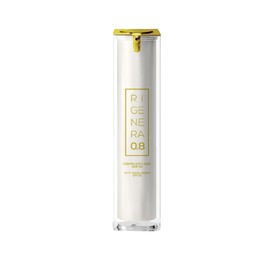 Rigenera R.08 Crema Anti-Age SPF50 con Aloe Vera, Ácido Hialurónico, Aceite de Coco y Caléndula – Hidratación, Protección UVA/UVB y Antiarrugas (50ml)