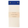 Graphique Post-Bound List Pad Luxe Collection, Perforated Sheets To-Do Notepad,