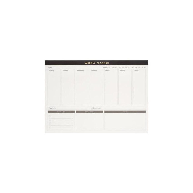 Kokonote Weekly Planner - Basic Studio / 64 Tear Off