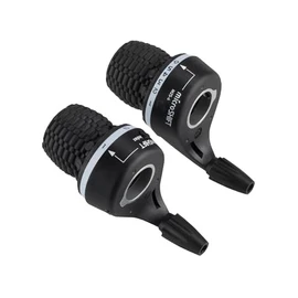 Microshift MTB Twist Gear Lever Right Shimano 6 Speed - Black
