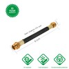 0.8ft Garden Hose Extension Flexible Adapter Short Connector With Integrated