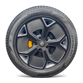 TWRAPS Vinyl Covers for 21in Road Wheels for Rivian R1T and Rivian R1S, Satin Black Spokes Color Wrap Chrome Delete, Close OEM Matching and Car Wash Safe