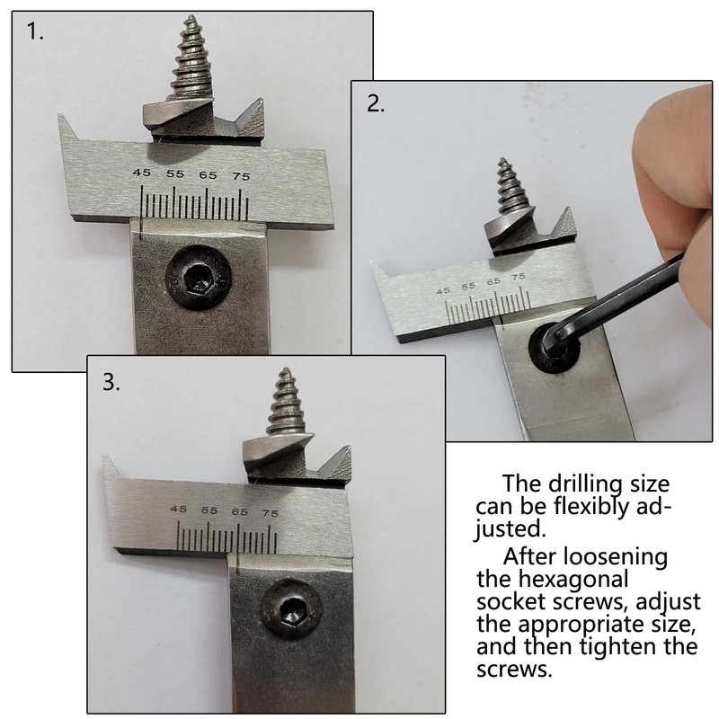 22-77mm Adjustable Spade Bit Expansive Flat Woodworking Boring Drill Bit