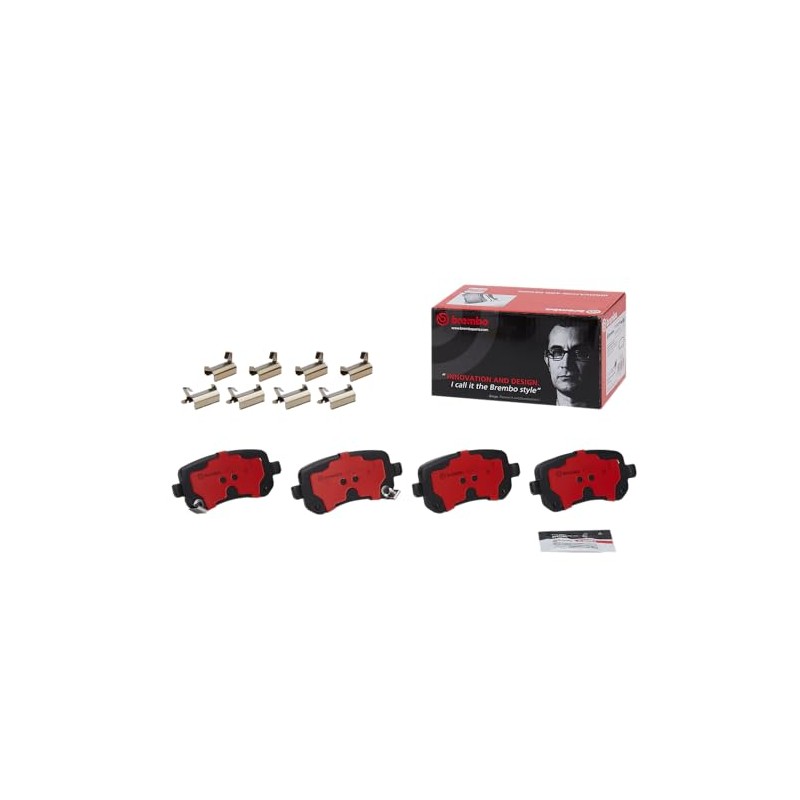 Brembo Balata (NAO) P11021N Dodge Grand Caravan 2008-2011, Journey 2009-2012,