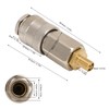 Quick Connector Coupler,2 Pack Portable Air Compressor Adapters Heavy Duty