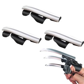 WUSJCOF Fidget Toys Retractable Wolf Claws Mechanical Toy ABS Portable Retractable Claws Cosplay Decoration Party Masquerade for Creative Outfits Plastic Toy Suitable for Children