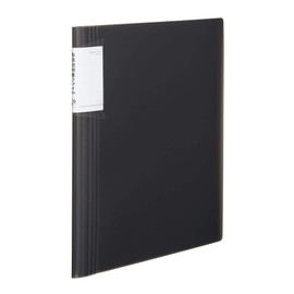 Kokuyo La-NVT520D File, Instruction Manual, Novita, Fixed Pages, A4, 16 Pockets, Black
