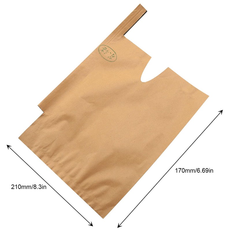 JCBIZ 30PCS Yellow 170mm x 210mm Waterproof Insect-Proof Shading Fruit