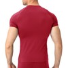Men's Compression Shirts 1/2 Pack, Workout Tops Short Sleeve Athletic