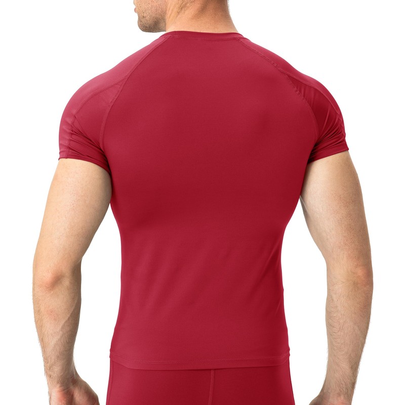 Men's Compression Shirts 1/2 Pack, Workout Tops Short Sleeve Athletic