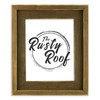 The Rusty Roof-Distressed Farmhouse Saddle Stain-Solid Wood Picture Frame-16x24