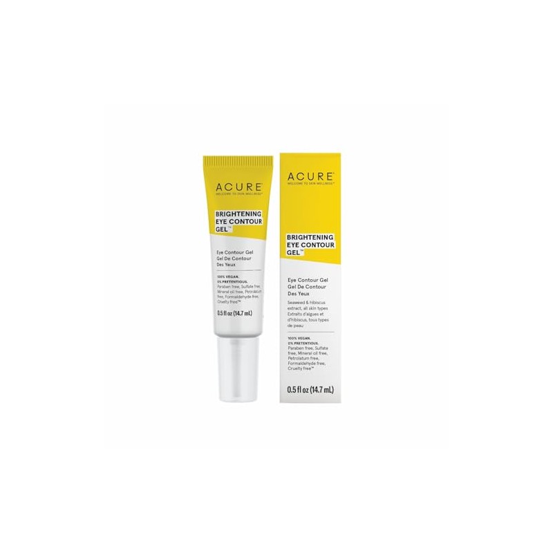 ACURE. BRIGHTENING EYE CONTOUR GEL, 14.7 ml