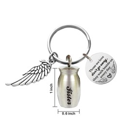 Small Cremation Urn for Human Ashes Mini Sister Memorial Keepsake Urn Bereavement Gifts for Loss of Sister
