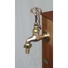 Kakudai 742-005 Sintu Plated Shared Faucet Key, Antique Style Shared