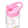 Enchanted Rainbows Unicorn Reusable Water Bottle with Flip Straw